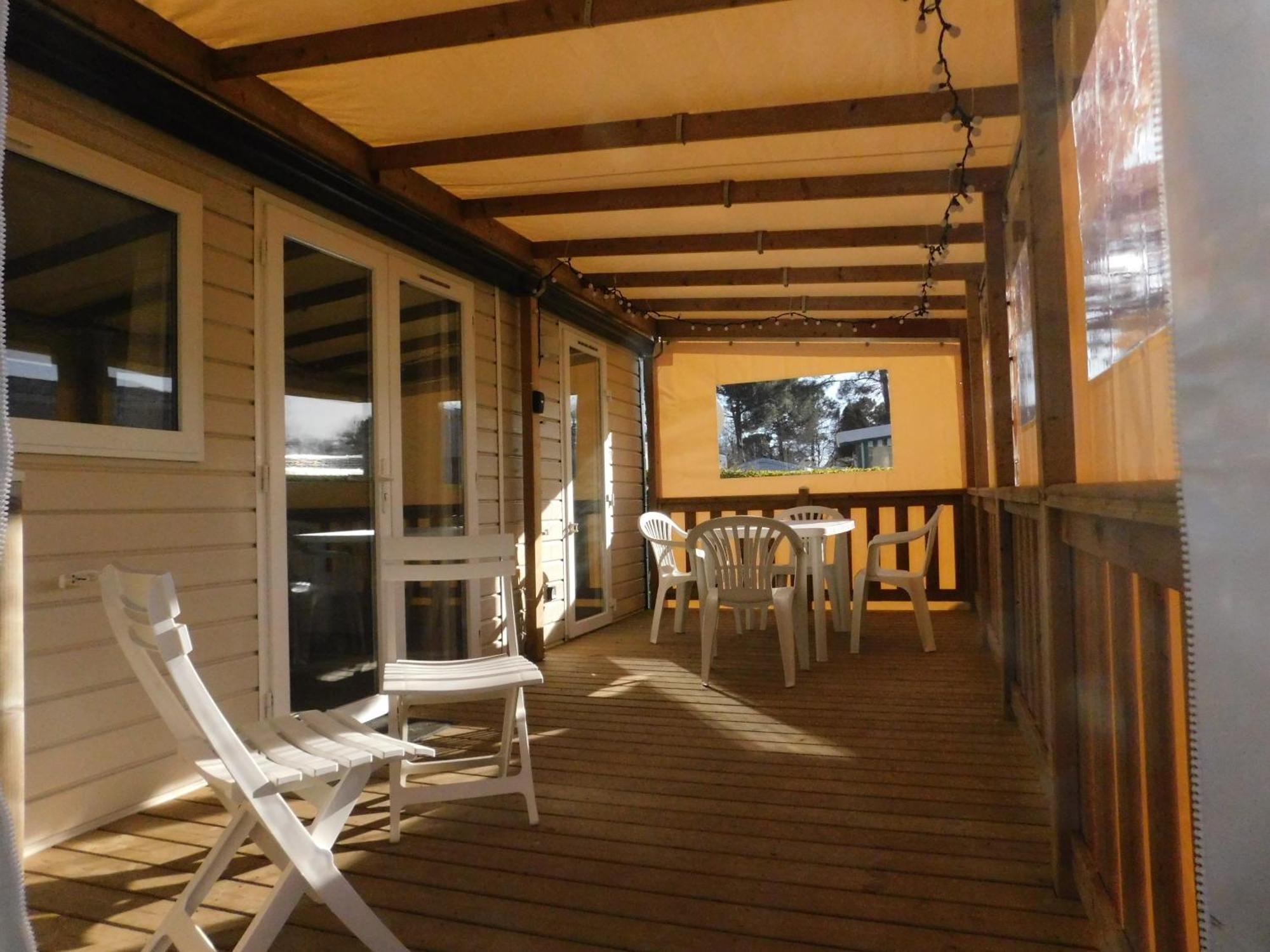 Domaine De Kerlann 4 Etoiles - Mobil Home 2 Chambres - 2 Sdb - 315 بونت-آفين المظهر الخارجي الصورة