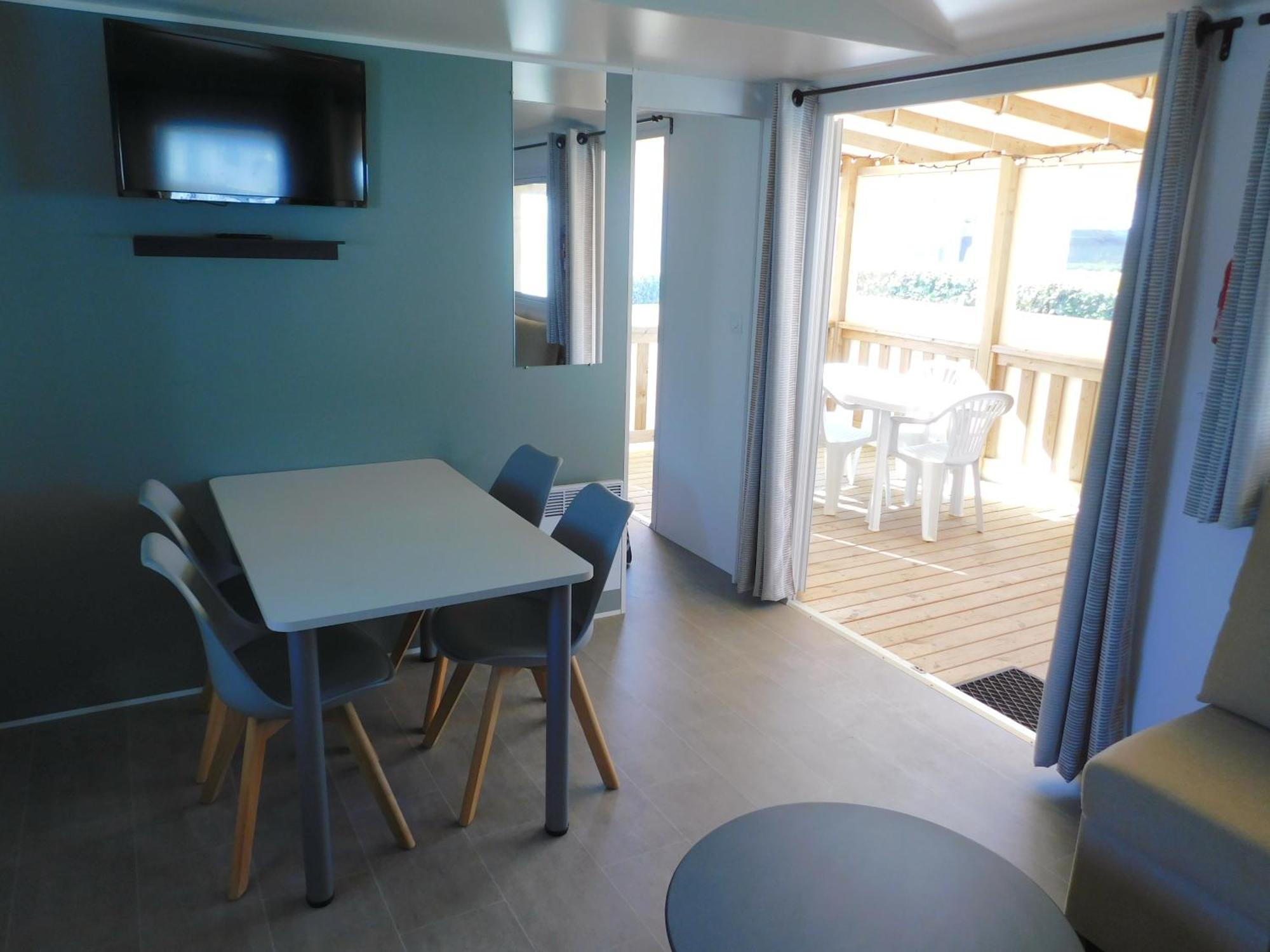 Domaine De Kerlann 4 Etoiles - Mobil Home 2 Chambres - 2 Sdb - 315 بونت-آفين المظهر الخارجي الصورة